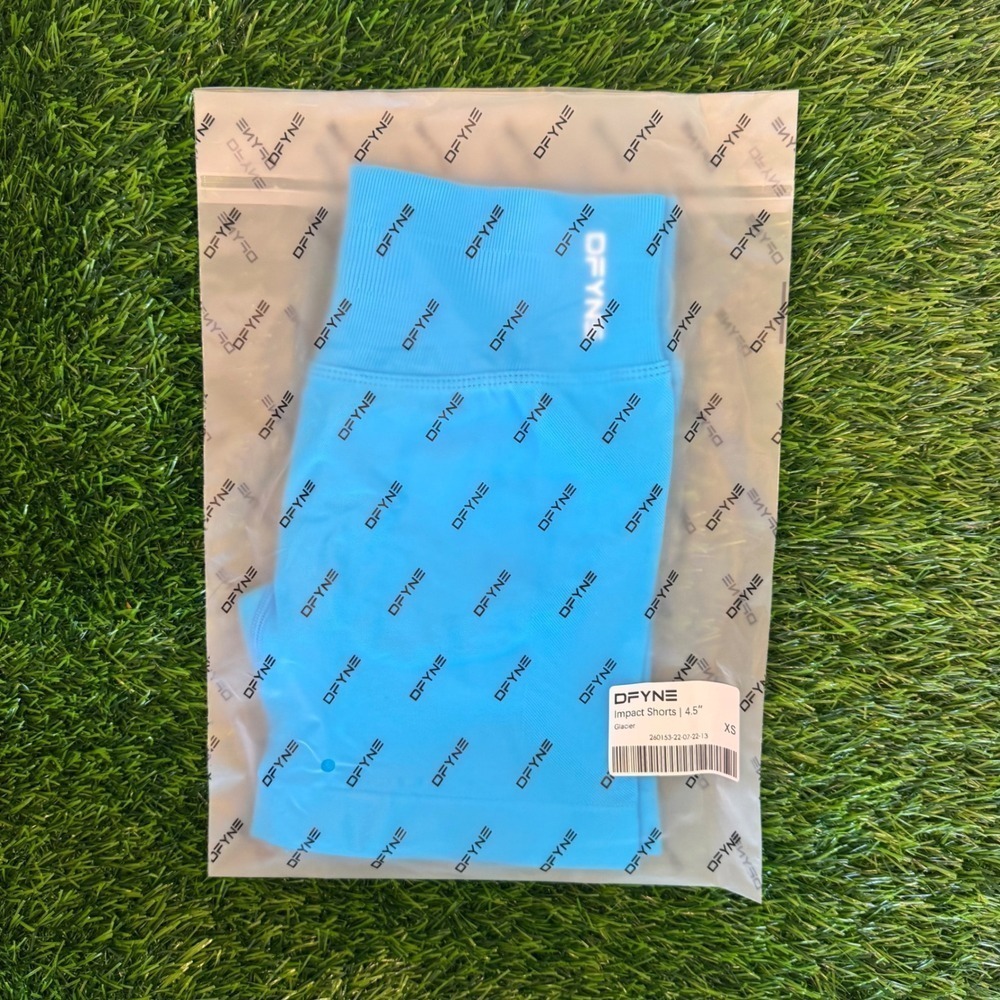 Dfyne impact shorts 4.5" glacier blue extra small - Picture 4 of 4